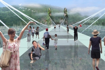 张家界玻璃桥安全吗? 《新闻大求真告诉你真相》结果惊呆死宝宝们啦！